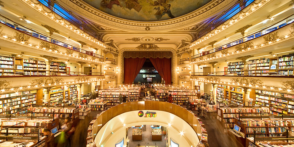 12 самых удивительных книжных магазинов в мире
