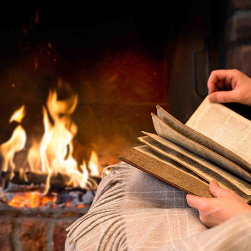 идеи для зимы, книги, чтение